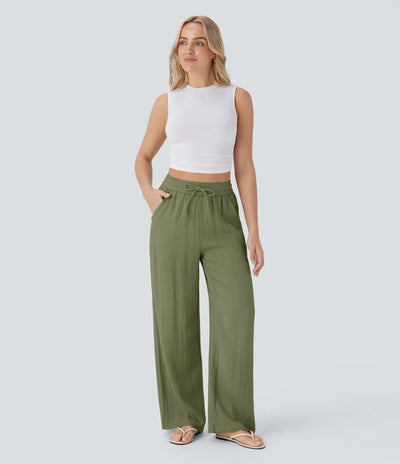 Lisa™ | Lin Souffle — Pantalon Légèreté