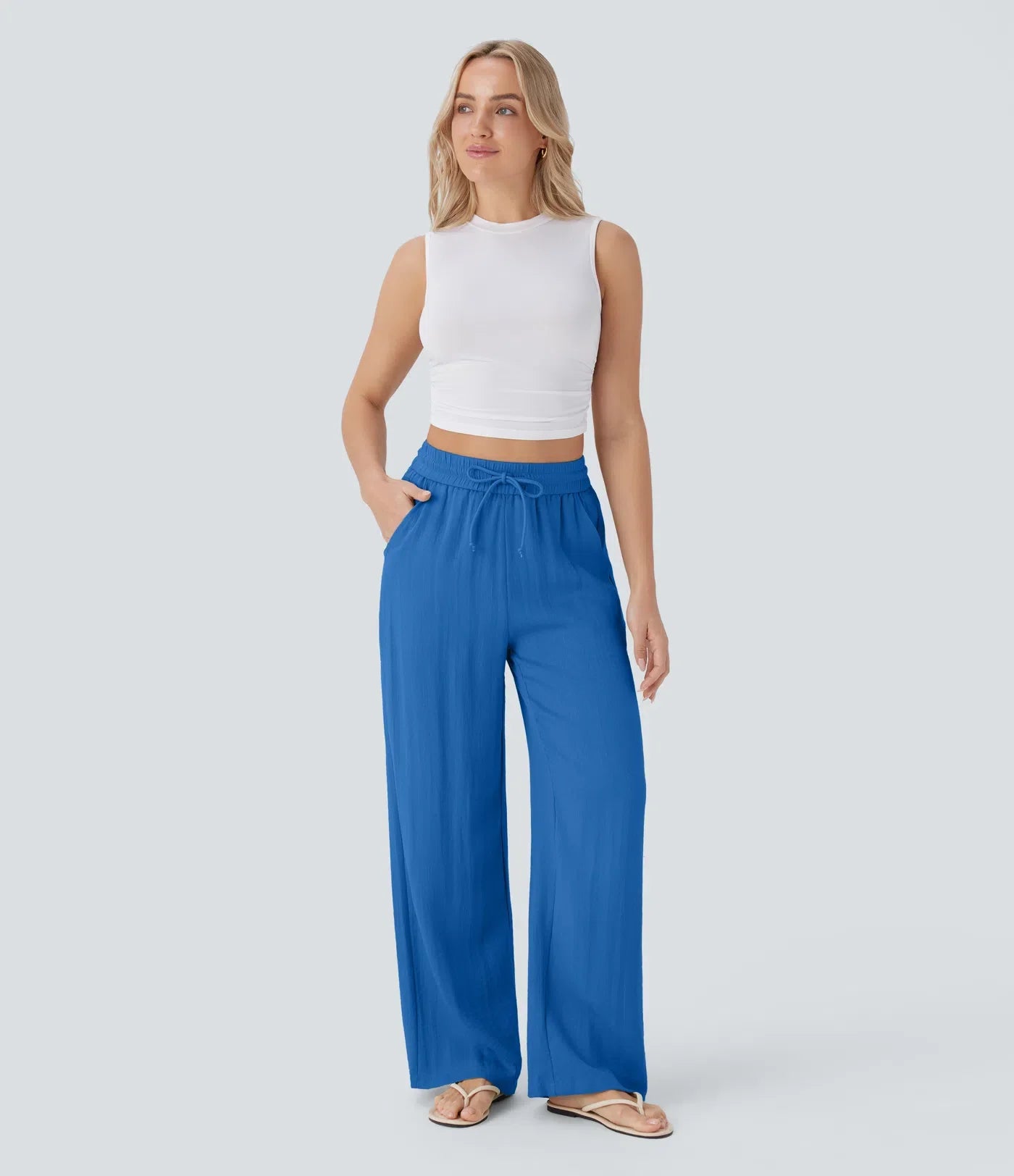 Lisa™ | Lin Souffle — Pantalon Légèreté
