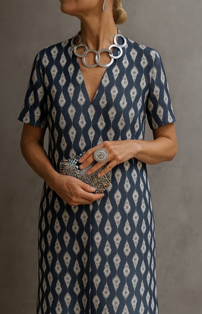 Flavie™ | Robe soie froide - Élégance au quotidien