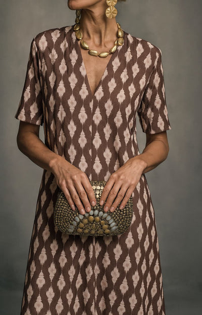 Flavie™ | Robe soie froide - Élégance au quotidien