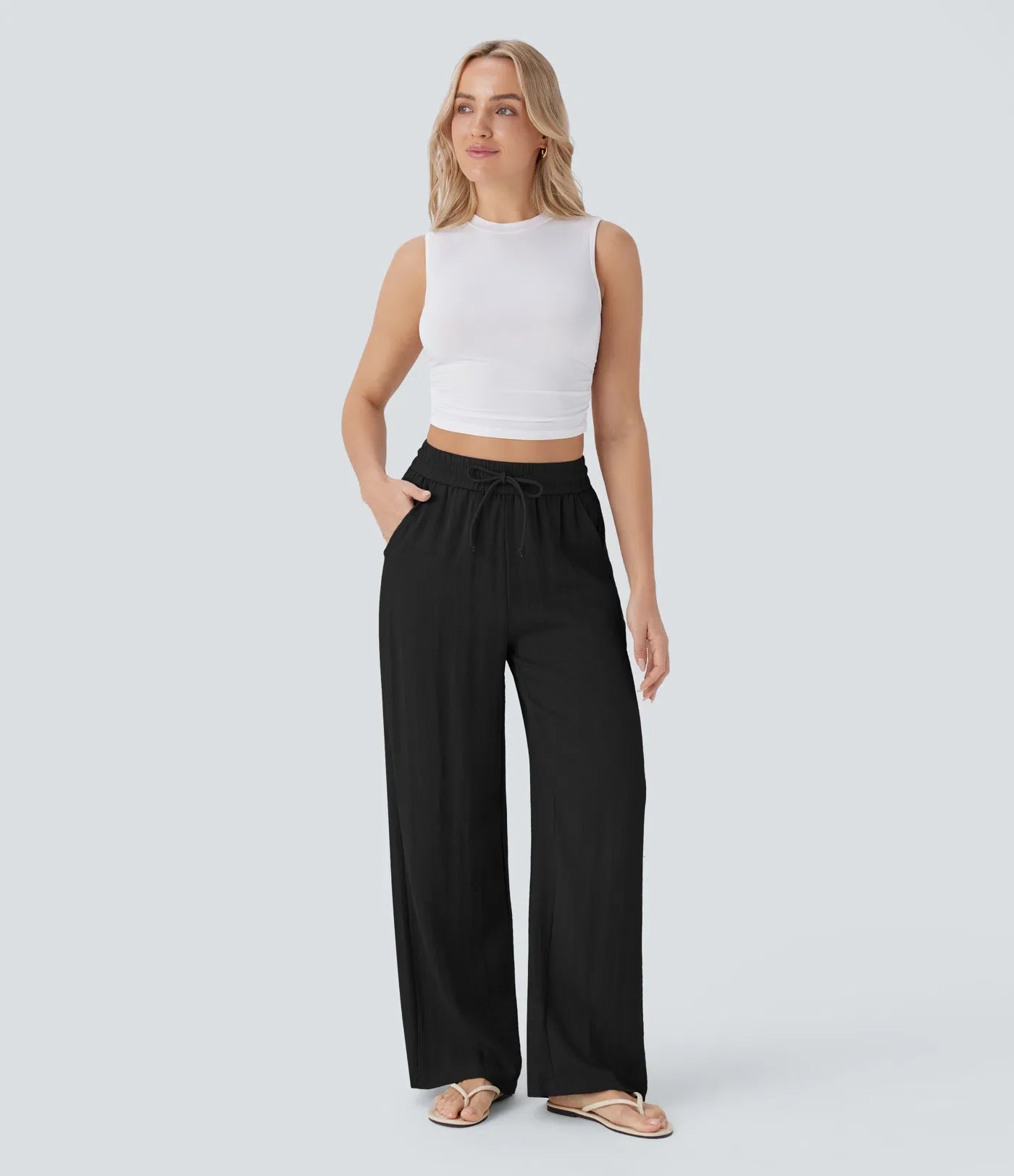Lisa™ | Lin Souffle — Pantalon Légèreté