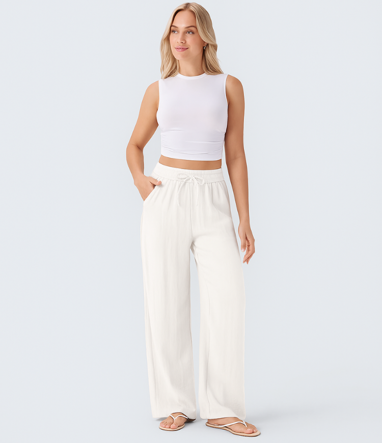 Lisa™ | Lin Souffle — Pantalon Légèreté