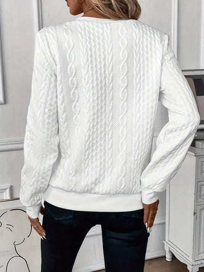 Emily™ | Pull Chic en Maille Raffinée