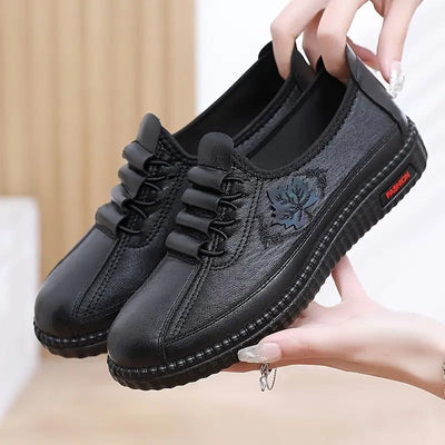 Clementine™ | Mocassins Pas Assuré — Cuir Véritable (Édition Premium)