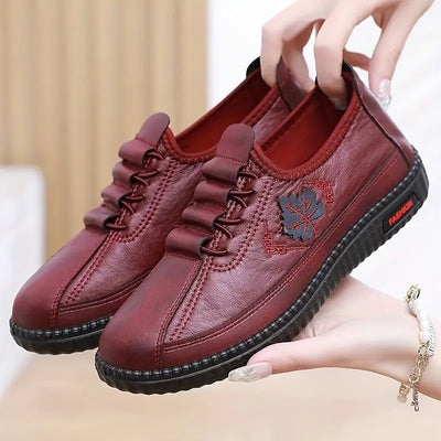 Clementine™ | Mocassins Pas Assuré — Cuir Véritable (Édition Premium)