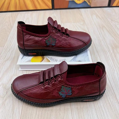 Clementine™ | Mocassins Pas Assuré — Cuir Véritable (Édition Premium)