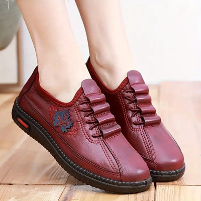 Clementine™ | Mocassins Pas Assuré — Cuir Véritable (Édition Premium)